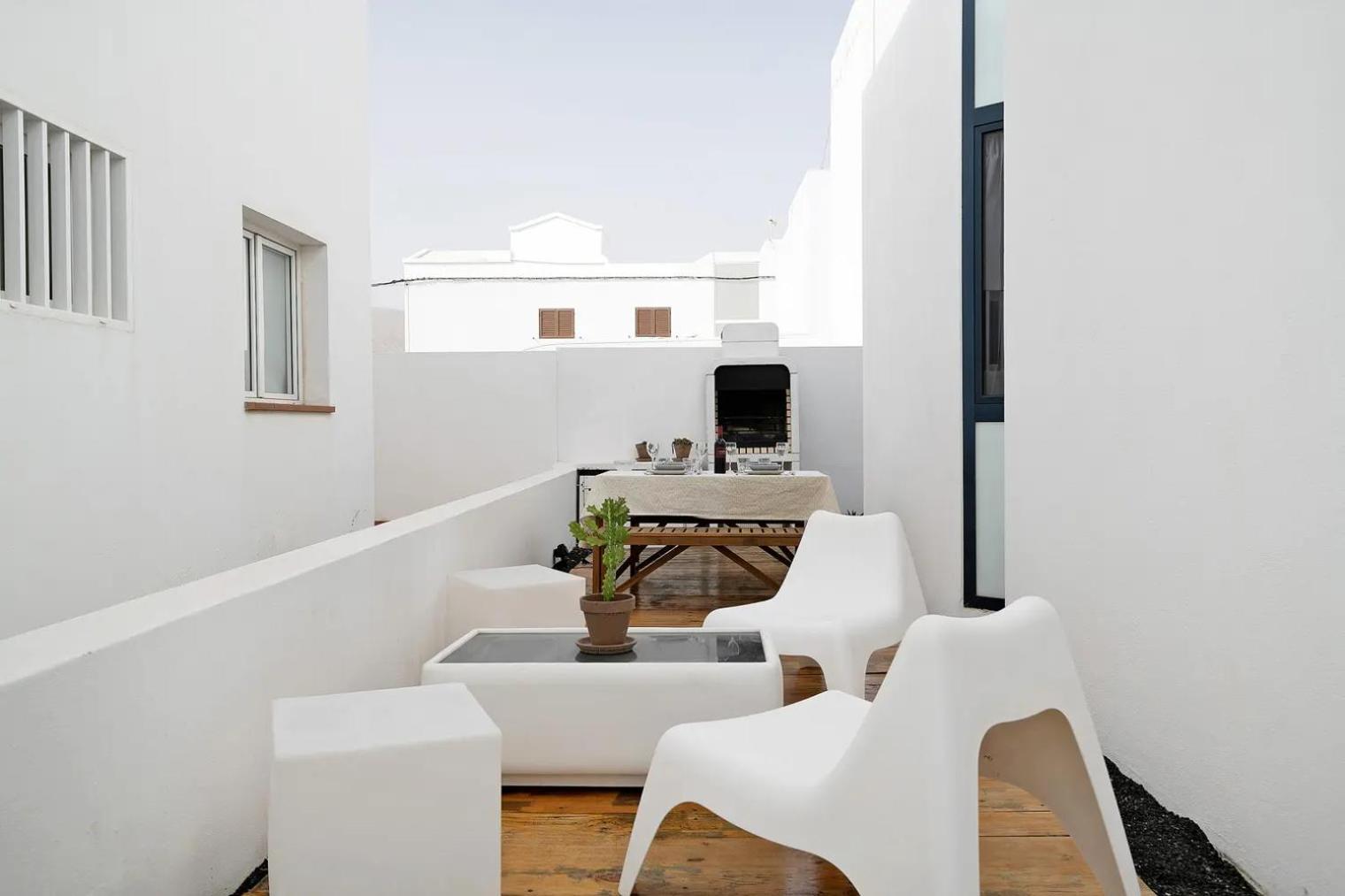 Апартаменты Casa Anclada En Arrieta Аррьета Экстерьер фото